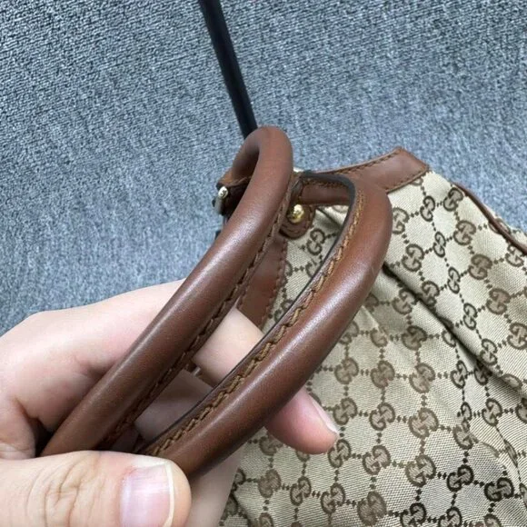 Gucci Sukey Leather Shoulder Bag 499-060625